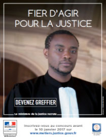 Le ministère de la justice recrute 500 greffiers sur concours Le ministère de la justice recrute 500 greffiers sur concours