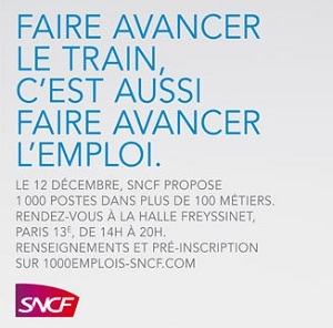 La SNCF annonce 10 000 embauches en 2012