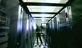 Un data center de TelecityGroup. Un data center de TelecityGroup.