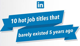 Dix nouveaux métiers selon LinkedIn Dix nouveaux métiers selon LinkedIn