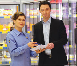 Un responsable de magasin / Photo : Lidl