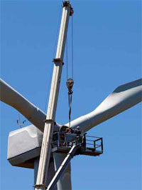 Energie éolienne : de nouvelles formations pour la maintenance des parcs