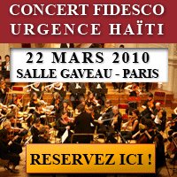 Un concert pour une école à Haïti ! Un concert pour une école à Haïti !