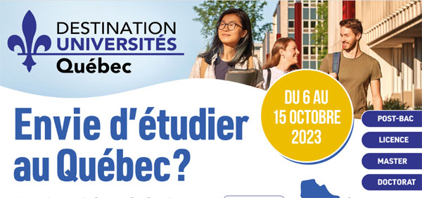 Tournée des universités du Québec à Paris