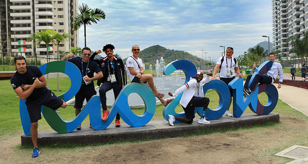 Des athlètes français paralympiques à Rio. Crédits photos : CPSF 2016