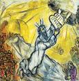Moïse recevant les tables de la Loi (Chagall)