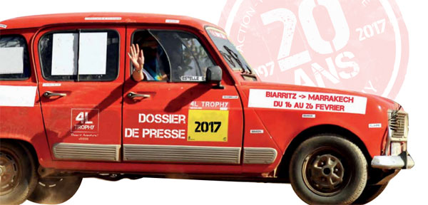 4L Trophy 2017 : le rallye humanitaire étudiant fête ses 20 ans 4L Trophy 2017 : le rallye humanitaire étudiant fête ses 20 ans