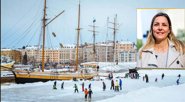 Camille est partie en échange à Helsinki en Finlande. Camille est partie en échange à Helsinki en Finlande.