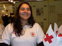 Pascale, 26 ans, bénévole à la Croix Rouge française