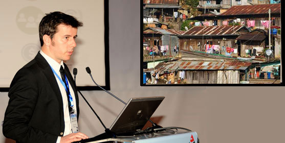 Antoine Horellou présente un projet d'habitat social au profit de populations n'ayant pas accès aux services vitaux de base. Antoine Horellou présente un projet d'habitat social au profit de populations n'ayant pas accès aux services vitaux de base.