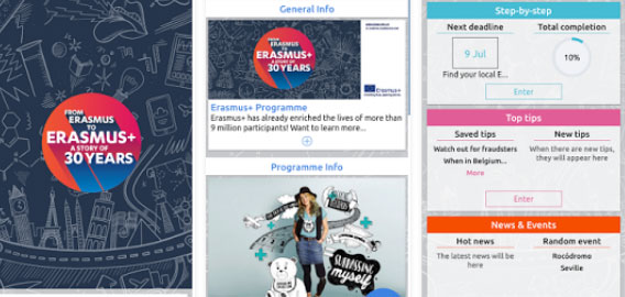 Erasmus+ : une application mobile lancée pour les 30 ans du programme