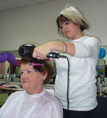 Lucie, 19 ans, en CAP coiffure