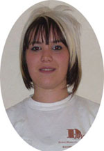 Lucie, 19 ans, en CAP coiffure