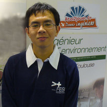 Xiong, futur ingénieur environnement 