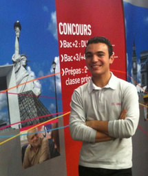 Adrien, en école de commerce option tourisme