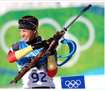Magdalena Neuner (Allemagne), biathlon. Magdalena Neuner (Allemagne), biathlon.