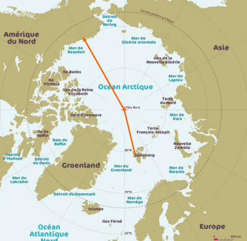 Jean-Louis Etienne tente la traversée de l'Arctique en ballon