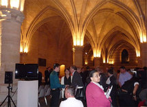 Sous les voûtes de la Conciergerie, le 3 juin 2010, l'ancienne prison royale qui jouxte le Palais de juste et le Quai des orfèvres.