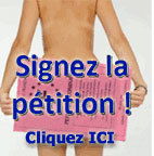 ''Sans mon permis, je suis à poil'' : c'est le slogan choc de la pétition ! ''Sans mon permis, je suis à poil'' : c'est le slogan choc de la pétition !