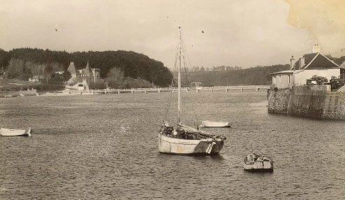 Le port du Conquet où le jeune Jacques Baranger embarqua pour l'Angleterre. © http://recherches.historiques-leconquet.over-blog.com
