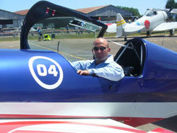 Renaud Ecalle, ici lors du meeting aérien Euroflyin en juillet 2010. (Photos : P-L Lensel)