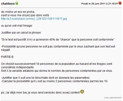 Epreuve de maths au bac S : pas d'annulation mais un exercice non noté Epreuve de maths au bac S : pas d'annulation mais un exercice non noté