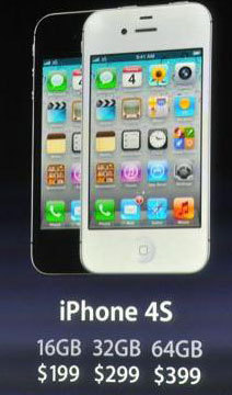 Apple présente son nouvel iPhone 4S Apple présente son nouvel iPhone 4S