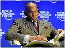 Abdoulaye Wade, le président sénégalais. Abdoulaye Wade, le président sénégalais.