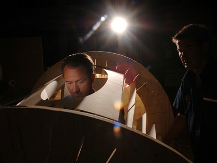 André Borschberg dans le cockpit du prototype.