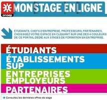 Stages étudiants en entreprise : l'Onisep lance un site national Stages étudiants en entreprise : l'Onisep lance un site national