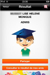 Les résultats du bac 2013 en accès gratuit dès le 5 juillet  Les résultats du bac 2013 en accès gratuit dès le 5 juillet