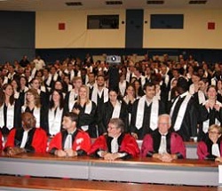 Remise de diplôme à l'université Paris Sud. Photo : M. Lecompt