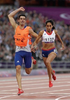 Assia El Hannouni et Gautier Simounet. Photo : franceparalympique.fr Assia El Hannouni et Gautier Simounet. Photo : franceparalympique.fr