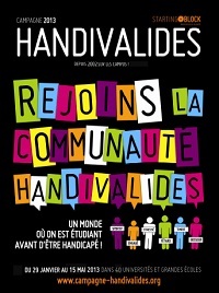 La campagne Handivalides débute sa tournée des campus étudiants La campagne Handivalides débute sa tournée des campus étudiants