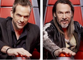 Garou et Florent Pagny Garou et Florent Pagny
