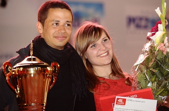 Les gagnants, Medhi et Jennifer, de l'Esta Belfort Les gagnants, Medhi et Jennifer, de l'Esta Belfort