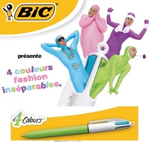 Le Bic 4 Couleurs renouvelle sa com Le Bic 4 Couleurs renouvelle sa com
