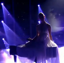 Dièse, dans The Voice (TF1) Dièse, dans The Voice (TF1)