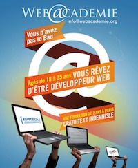 Web@cadémie : l'informatique comme seconde chance