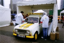 4L Trophy 2007 : les photos du départ à la Défense