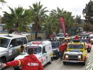 Les 1000 4 L vont embarquer sur 3 ferries.