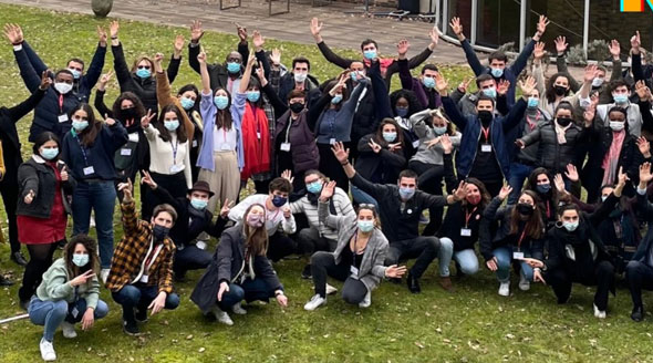 Les jeunes porteurs de projet lors d'une session Entrepreneurs for Good. © Live for Good Les jeunes porteurs de projet lors d'une session Entrepreneurs for Good. © Live for Good