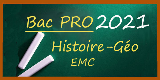 Bac Pro 2021 : les sujets et corrigés d'Histoire-Géo EMC