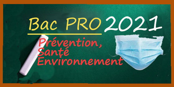 Bacs pro 2021 : les sujets et corrigés de Prévention Santé Environnement