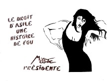 Dans les rues de Paris : Miss-Tic présidente !