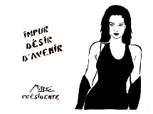 Dans les rues de Paris : Miss-Tic présidente ! Dans les rues de Paris : Miss-Tic présidente !