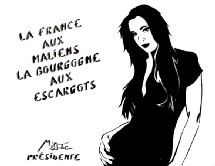 Dans les rues de Paris : Miss-Tic présidente ! Dans les rues de Paris : Miss-Tic présidente !