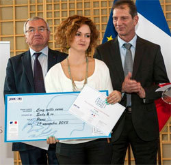 Marion Pautrot, lauréate du prix Ekilibre
