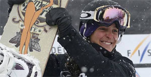 Sophie Rodriguez, snowboard half pipe