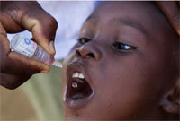 Le Rotary soutient des actions humanitaires, notamment contre la polio. © Rotary International